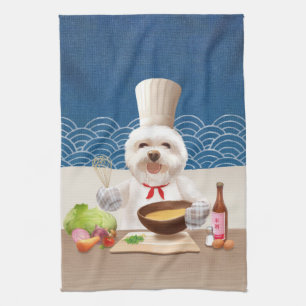 Linge De Cuisine Petit Chien Chef