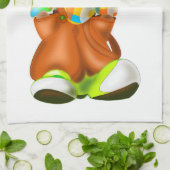 Linge De Cuisine Petit clown Boy Kitchen Towel Circus Painting (Plié)