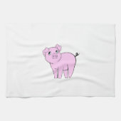 Linge De Cuisine Petit Cochon, Petit Cochon, Chien, Cochon Rose, An (Horizontal)