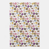 Linge De Cuisine Petit-déjeuner Brunch Nourriture Bagel Donut OEufs (Vertical)