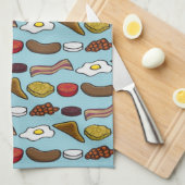 Linge De Cuisine Petit déjeuner frit (Quart Plié)