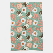 Linge De Cuisine Petit déjeuner Motif (Vertical)