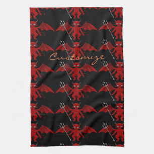 Linge De Cuisine Petit diable rouge Thunder_Cove