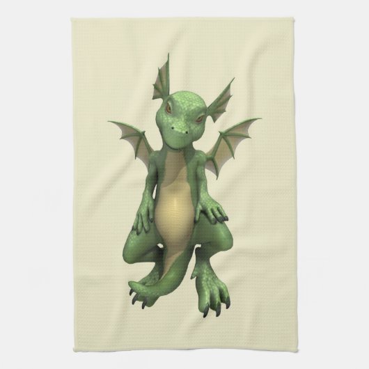 Linge De Cuisine Petit dragon (Vertical)