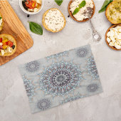 Linge De Cuisine Petit floral blanc tombé à la campagne