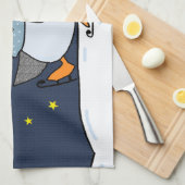 Linge De Cuisine Petit pingouin (Quart Plié)