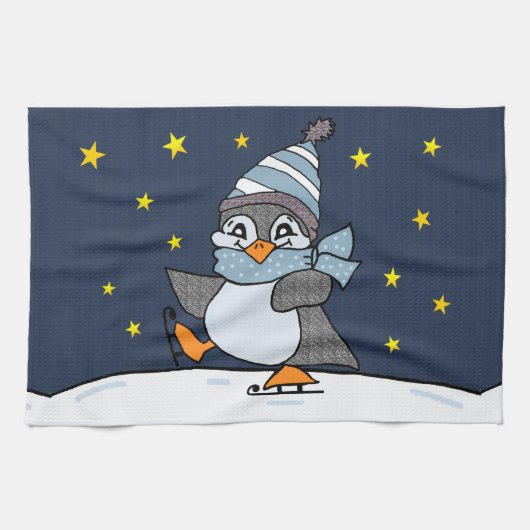 Linge De Cuisine Petit pingouin (Horizontal)