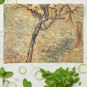 Linge De Cuisine Petit poirier en fleurs par Vincent van Gogh (Plié)