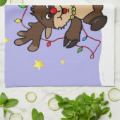 Linge De Cuisine Petit renne (Plié)