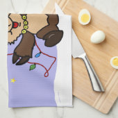 Linge De Cuisine Petit renne (Quart Plié)