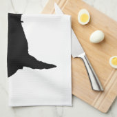Linge De Cuisine Petit Scottie à l'écoute (Quart Plié)