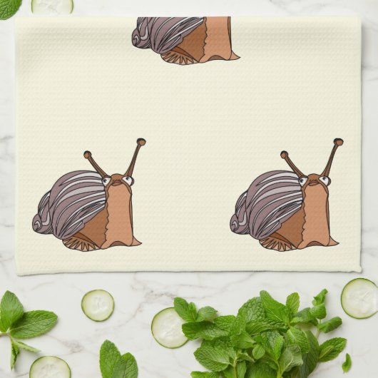 Linge De Cuisine Petit Snail - (Plié)
