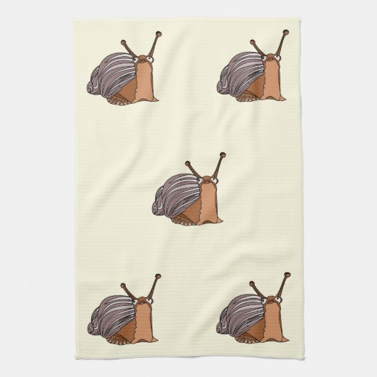 Linge De Cuisine Petit Snail - (Vertical)