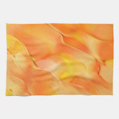 Linge De Cuisine Petit taillé dans le jaune et beaucoup d'orange (Horizontal)