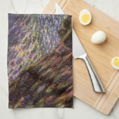 Linge De Cuisine Petite Creuse, soleil de Claude Monet (Quart Plié)