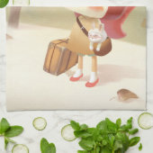 Linge De Cuisine Petite fille perdue dans la forêt (Plié)