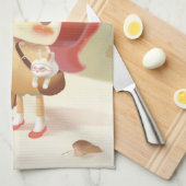 Linge De Cuisine Petite fille perdue dans la forêt (Quart Plié)