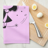 Linge De Cuisine Petite mignonne fille Anime (Quart Plié)