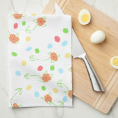 Linge De Cuisine Petite pêche (Quart Plié)