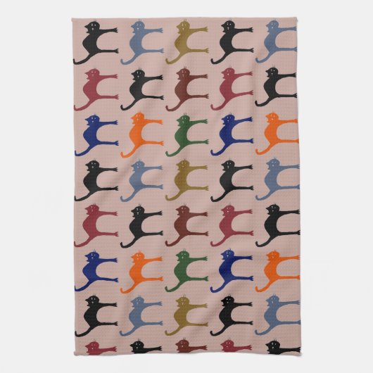 Linge De Cuisine petits chats (Vertical)