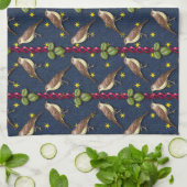 Linge De Cuisine Petits oiseaux chanteurs (Plié)