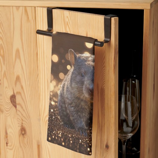 Linge De Cuisine Petits rêves de wombat (Pliage en tiers)