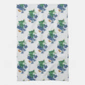Linge De Cuisine Pétunia Bleu (Vertical)