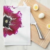 Linge De Cuisine Petunias d'été (Quart Plié)