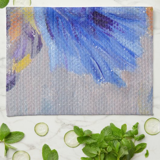 Linge De Cuisine Peu de poissons bleus de Betta (Plié)