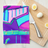 Linge De Cuisine Pharaon Synthwave (Quart Plié)