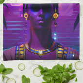 Linge De Cuisine Pharaon Synthwave (Plié)