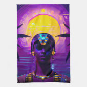 Linge De Cuisine Pharaon Synthwave (Vertical)
