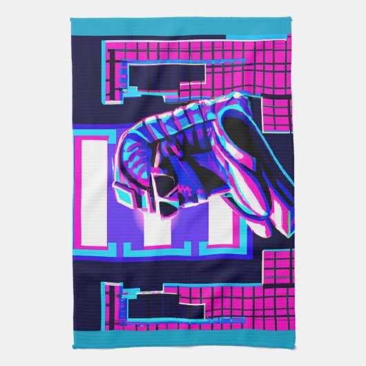 Linge De Cuisine Pharaon Synthwave (Vertical)