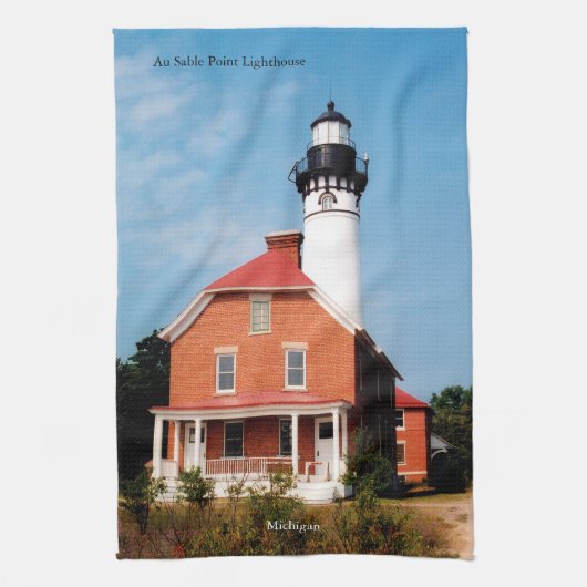 Linge De Cuisine Phare Au Sable Point (Vertical)