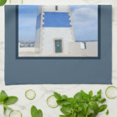 Linge De Cuisine Phare d'aquarelle (Plié)