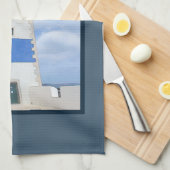 Linge De Cuisine Phare d'aquarelle (Quart Plié)