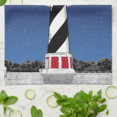 Linge De Cuisine Phare de Cape Hatteras Caroline du Nord (Plié)