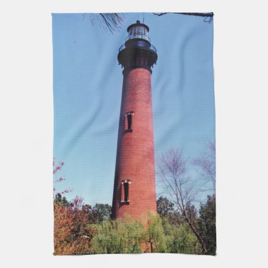 Linge De Cuisine Phare de Currituck (Vertical)