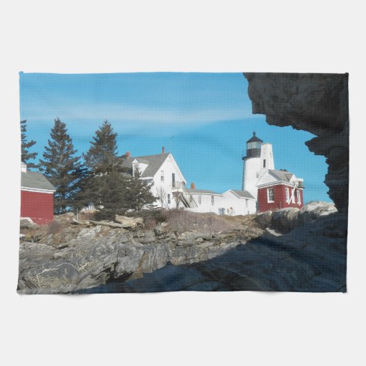 Linge De Cuisine Phare de Pemaquid Point 22 (Horizontal)