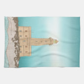 Linge De Cuisine Phare de Vieste Italie (Horizontal)