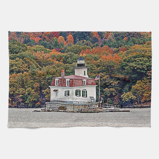 Linge De Cuisine Phare d'Esopus Meadows (Horizontal)