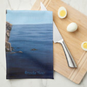 Linge De Cuisine Phare fendu de roche (Quart Plié)