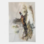 Linge De Cuisine Pheasant (Vertical)