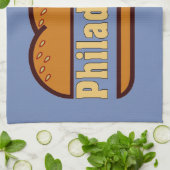 Linge De Cuisine Philadelphia Fromage Steak design (Plié)