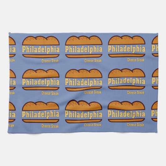 Linge De Cuisine Philadelphia Fromage Steak design (Horizontal)