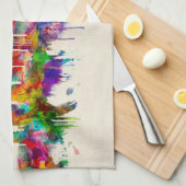 Linge De Cuisine Philadelphie Pennsylvania Skyline (Quart Plié)