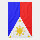 Linge De Cuisine philippines drapeaux du pays (Vertical)