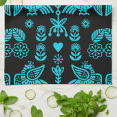 Linge De Cuisine Phoenix Bird Fold Art Imprimer (Plié)