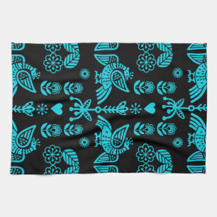 Linge De Cuisine Phoenix Bird Fold Art Imprimer