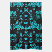 Linge De Cuisine Phoenix Bird Fold Art Imprimer (Vertical)